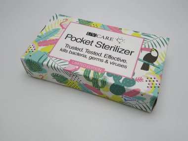 MANILA, PH - NOV 11 - UV cep sterilizatörü 11 Kasım 2020, Manila, Filipinler.