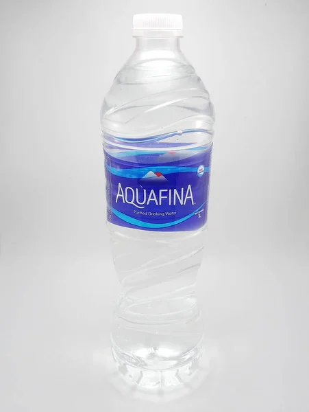 Manila Nov Aquafina Tisztított Ivóvíz 2020 November Manilában Fülöp Szigeteken — Stock Fotó