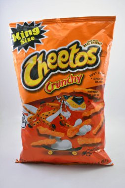MANILA, PH - JULY 7 - Cheetos crunchy king size pack on July 7, 2021 in Manila, Philippines.