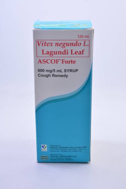 MANILA, PH - JULY 7 - Ascof forte syrup cough remedy on July 7, 2021 in Manila, Philippines.