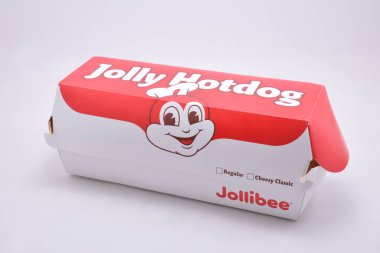 MANILA, PH - JULY 9 - Jollibee jolly hotdog on July 9, 2021 in Manila, Philippines.