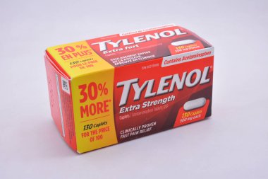 MANILA, PH - JULY 9 - Tylenol extra strength pain relief on July 9, 2021 in Manila, Philippines.