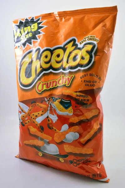 Manila Июля Cheetos Хрустящие Королей Размер Пакета Июля 2021 Года — стоковое фото