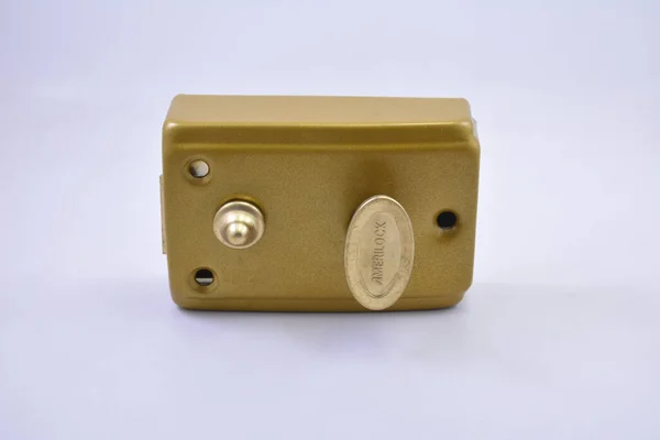 Manila July Amerilock Rim Night Latch Lock July 2021 Manila — Zdjęcie stockowe