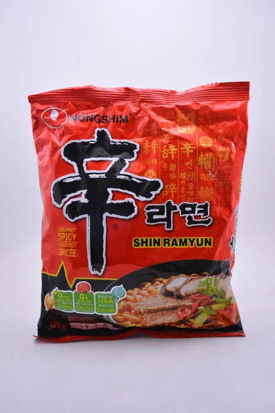 Manila Ιουλιου Nongshim Shin Ramyun Στις Ιουλίου 2021 Στη Μανίλα — Φωτογραφία Αρχείου