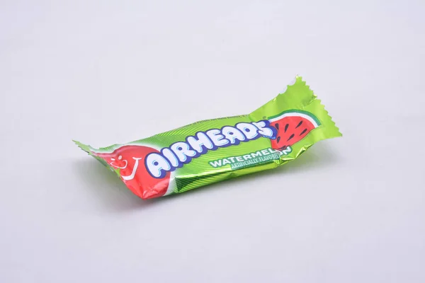 Manila July Airheads Candy Watermelon Flavor July 2021 Manila Philippines — Foto de Stock