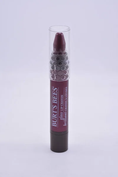 Manila July Burts Bees Gloss Lip Crayon July 2021 Manila — Stock fotografie