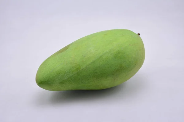 Rohe Grüne Mango Frisches Obst Neue Ernte — Stockfoto