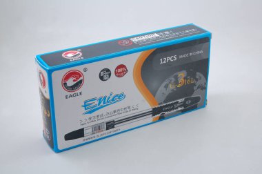 MANILA, PH - 14 Temmuz - 14 Temmuz 2021 'de Manila, Filipinler' de Eagle enice gel kalem.