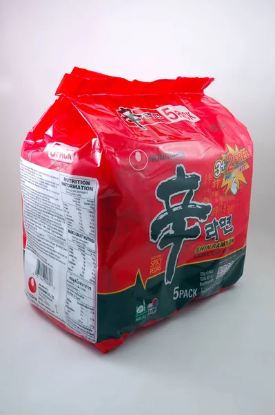 Manila Jly Nongshim Shin Ramyun Noodles 2021 Philippines — 스톡 사진