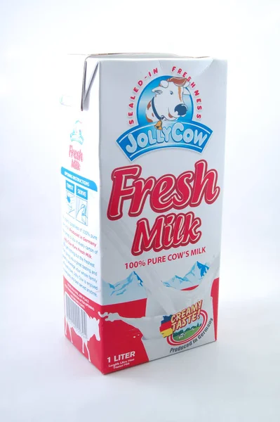 Manila Julio Vaca Jolli Leche Fresca Julio 2021 Manila Filipinas — Foto de Stock