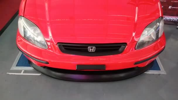 Pasig May Honda Civic Hot Import Nights May 2018 Pasig — Stockvideo