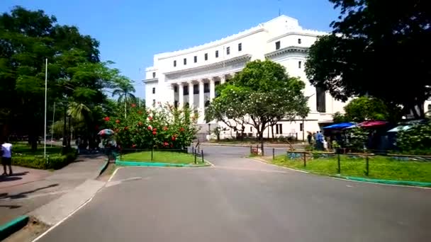 Manila May National Museum Anthropology Facade May 2019 Manila Philippines — Wideo stockowe