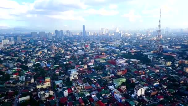 Quezon Şehri Mayıs Quezon Şehri Genel Görünümü Mayıs 2019 Quezon — Stok video