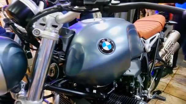 Pasig March Bmw Motorcycle 2Nd Ride March 2020 Metrotent Convention — Stockvideo