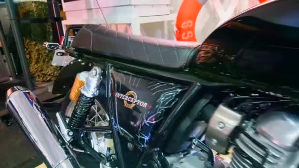 Pasig March Royal Enfield Motorcycle 2Nd Ride March 2020 Metrotent — Stock Video