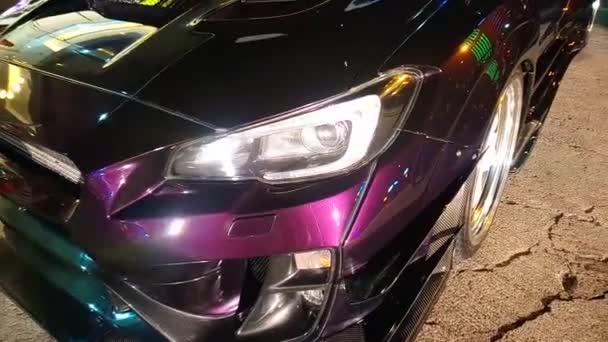Pasig Feb Mitsubishi Lancer Love Car Babes Şubat 2020 Metrotent — Stok video