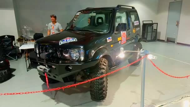 Pasay Mayo Suzuki Jimny Mayo 2018 Trans Sport Show Smx — Vídeo de stock