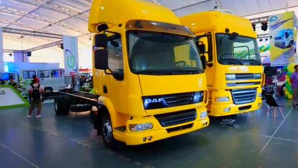 Pasig May Daf Bare Chassis Truck May 2019 1St Trip — Stock Video