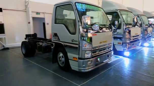 Pasig Maio Isuzu Caminhão Chassi Maio 2019 1St Trip Rebuilt — Vídeo de Stock