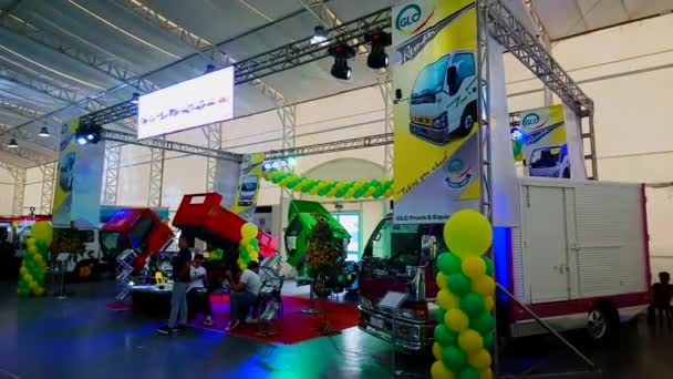 Pasig Mayo Glc Stand Mayo 2019 Trip Rebuilt Truck Show — Vídeo de stock