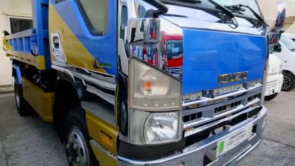 Pasig May Isuzu Bare Chassis Truck May 2019 1St Trip — Stock Video