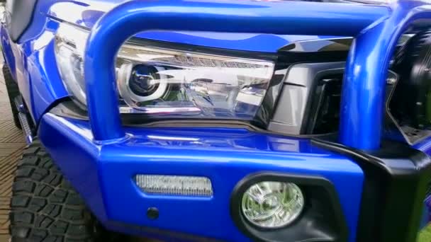 Quezon City Ιουνιου Toyota Hilux Pick Στις Ιουνίου 2019 Στο — Αρχείο Βίντεο