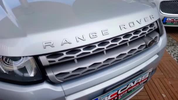 Quezon City Giugno Range Rover Evoque Giugno 2019 Allo Sportline — Video Stock