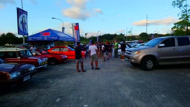 Rizal Şubat 2019 Taytay Rizal Filipinler Deki East Auto Show — Stok video