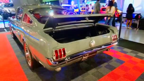 Pasay Maggio Ford Mustang Maggio 2019 Trans Sport Show Smx — Video Stock