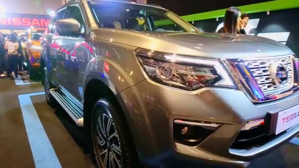 Pasay May Nissan Terra May 2019 Trans Sport Show Smx — Stock Video