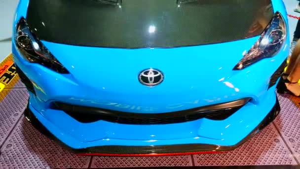 Pasay Maggio Toyota Maggio 2019 Trans Sport Show Smx Convention — Video Stock