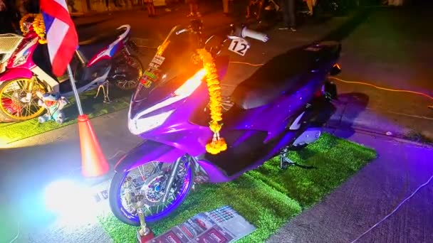 Pasig Novembre Moto Personalizzata Novembre 2018 Vapin Wheels Car Show — Video Stock