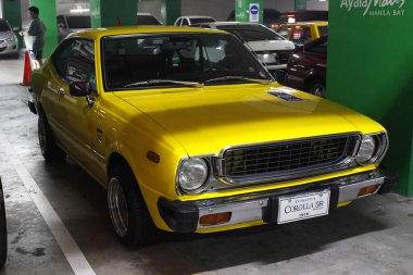 PARANAQUE, PH - OCT 11 - Toyota Gazoo Racing 'de (GR) Toyota corolla 11 Ekim 2025 tarihinde Paranaque, Filipinler' de şampiyonluk kazandı. Toyota GR ihracat şampiyonası Filipinler 'de bir otomobil etkinliğidir..