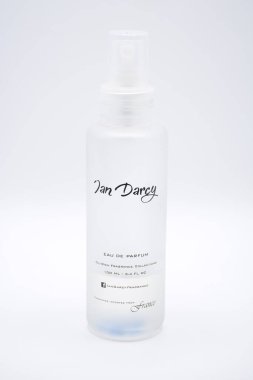 MANILA, PH - 22 Şubat - Ian Darcy parfüm şişesi 22 Şubat 2025, Manila, Filipinler. Ian Darcy, Filipinler 'de bir parfüm markası..