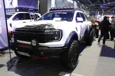 PAsay, PH - NOV 15 - Ford Ranger raptor Manila Auto Salon 'da 15 Kasım 2025, Pasay, Filipinler. Manila Oto Salonu, Filipinler 'de bir otomobil fuarı etkinliğidir..