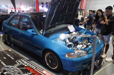 Pasay, PH-15-Honda Civic Manila Auto Salon, 15 Kasım 2025, Pasay, Filipinler. Manila Oto Salonu, Filipinler 'de bir otomobil fuarı etkinliğidir..