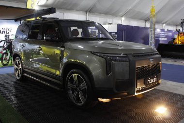 Pasay, PH-NOV 8-Rox 01, 8 Kasım 2025, Pasay, Filipinler. Philconstruct, Filipinler 'de yıllık bir inşaat fuarıdır..