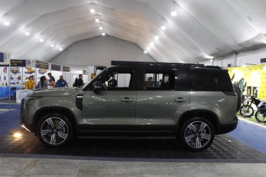 Pasay, PH-NOV 8-Rox 01, 8 Kasım 2025, Pasay, Filipinler. Philconstruct, Filipinler 'de yıllık bir inşaat fuarıdır..