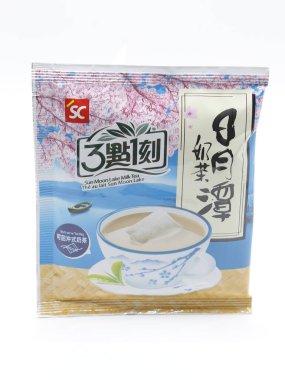 MANILA, PH - 22 Şubat - 22 Şubat 2025 tarihinde Filipinler 'in Manila kentinde güneş gölü sütlü çayı. Öğleden sonra 3: 15 Tayvan 'da bir sütlü çay imalatçısı..