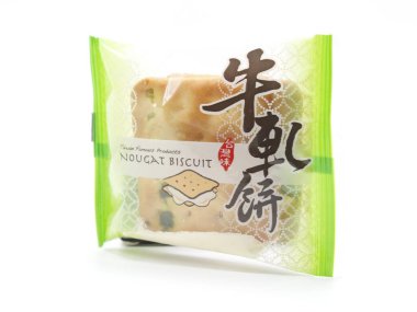 22 Şubat 2025 'te Manila, Filipinler' de Tayvan Nougat Bisküvisi. Tayvan nugat bisküvisi Tayvan 'da geleneksel bir çerezdir..