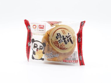 MANILA, PH - 22 Şubat - Panpan domuzlu hamur işi ekmeği 22 Şubat 2025, Manila, Filipinler.