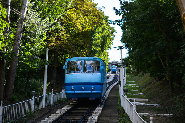Two Odessa funiculars