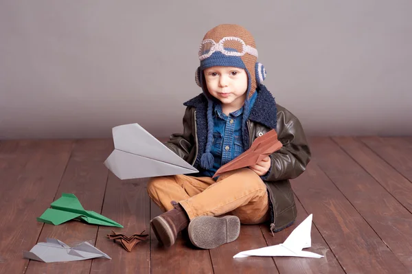 Cute baby boy — Stock Photo, Image