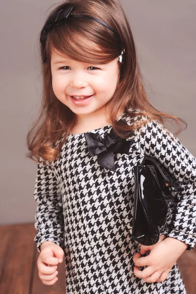 Little stylish girl — Stock Photo, Image