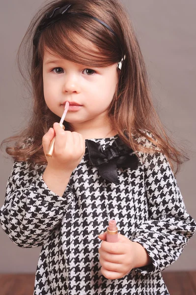 Little stylish girl — Stock Photo, Image