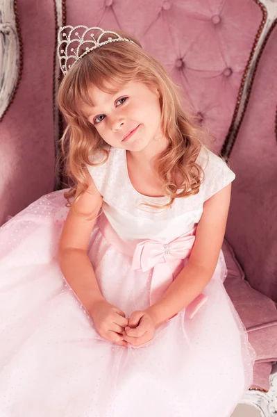 Pequena princesa menina — Fotografia de Stock