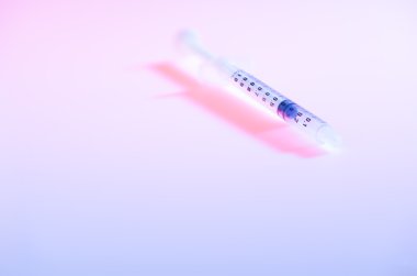 tıbbi şırınga arka plan