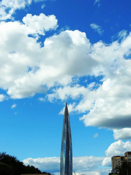 Lakhta Center Ist Ein Öffentlicher Und Geschäftlicher Komplex Lakhta Petersburg — Stockfoto