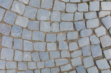 Yürüme yolundaki taş bloklar - döşeme döşemeleri